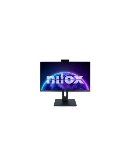 MONITOR NILOX 24 IPS FHD NXM24REGWEB01 1920X1080 4MS VGA HDMI DP MM PIV / REG WEBCAM BLACK