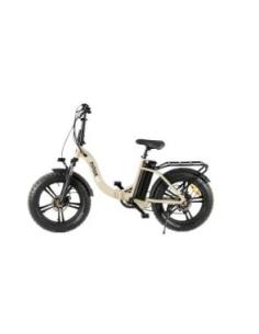 BICICLETA ELECTRICA NILOX EBIKE X9 PLEGABLE BEIGE