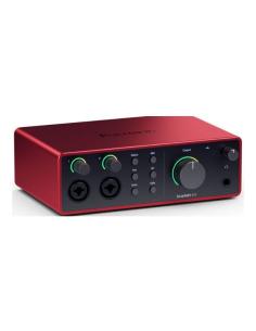 INTERFAZ DE AUDIO FOCUSRITE SCARLETT 4I4 4G RED