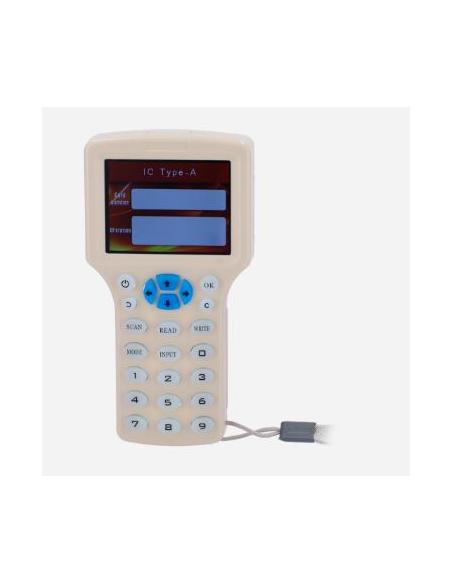 LECTOR ESCRITOR TARJETAS RFID 125KHZ / 13.56MHZ WHITE