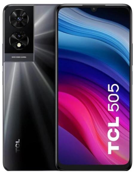 SMARTPHONE TCL 505 6.75 IPS OC 4GB 256GB 4G ANDROID 14 SPACE GREY