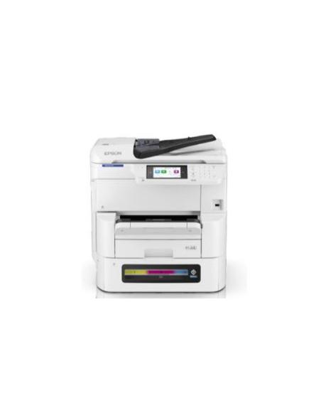 IMPRESORA EPSON MULTIFUNCION WORKFORCE PRO EM-C8100RDWF 25PPM A3 ADF DUPLEX LAN WIFI FAX WHITE