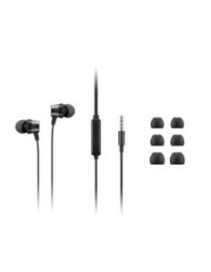 AURICULAR IN-EAR + MIC LENOVO JACK BLACK