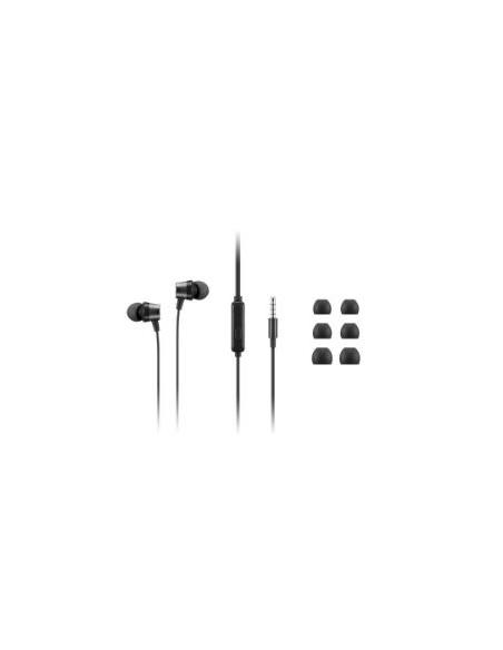 AURICULAR IN-EAR + MIC LENOVO JACK BLACK