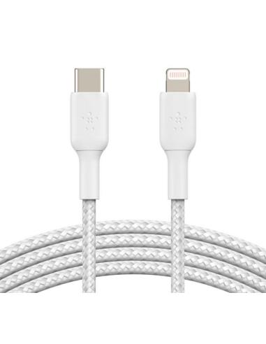CABLE BELKIN USB-C MACHO / LIGHTNING MACHO...
