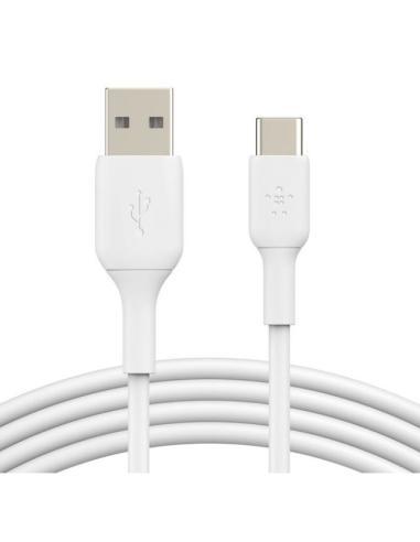 CABLE BELKIN USB MACHO / USB-C MACHO 2M WHITE