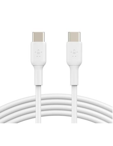 CABLE BELKIN USB-C MACHO / USB-C MACHO 1M WHITE