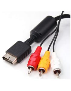 CABLE KABLEX RCA MACHO / PLAYSTATION MACHO 1.5M BLACK