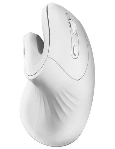 MOUSE MARS GAMING WIRELESS MMWERGO PRO 3200DPI 6 BOTONES WHITE
