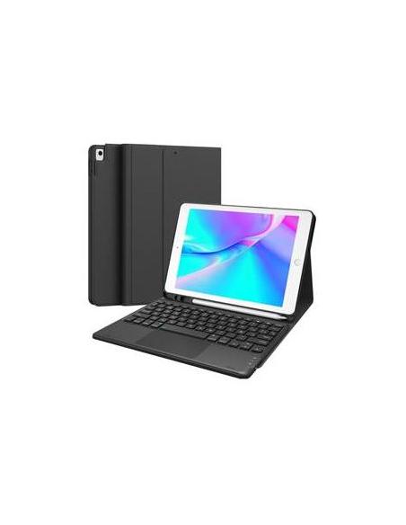 FUNDA TABLET HT FOLIO + TECLADO BLUETOOTH BLACK APPLE IPAD 10.2 (7ª 8ª 9ª GEN)