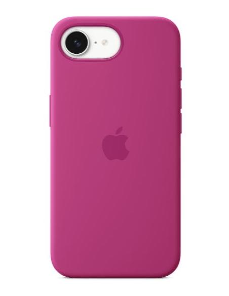 FUNDA IPHONE 16E APPLE SILICONA FUCHSIA