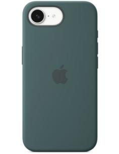 FUNDA IPHONE 16E APPLE SILICONA LAKE GREEN