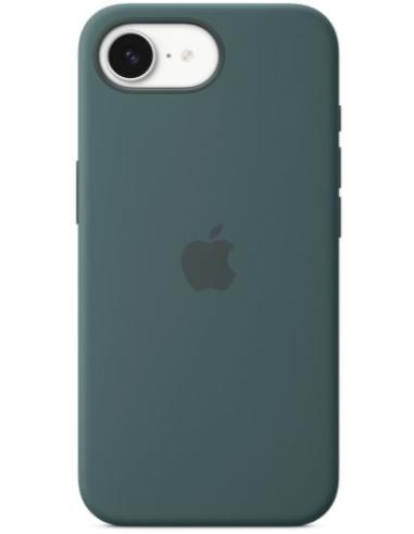 FUNDA IPHONE 16E APPLE SILICONA LAKE GREEN