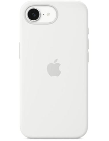 FUNDA IPHONE 16E APPLE SILICONA WHITE