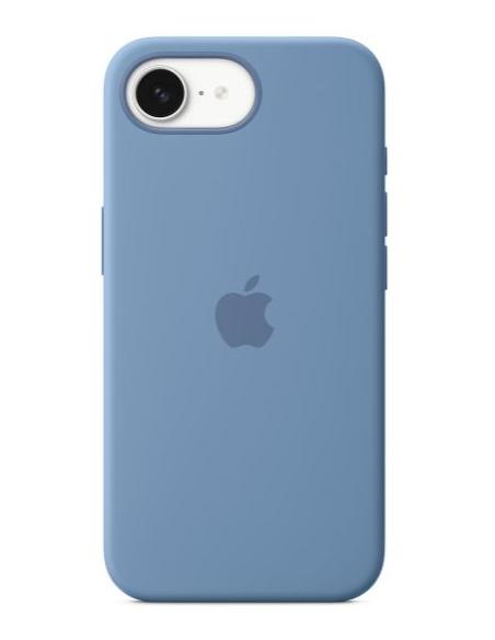 FUNDA IPHONE 16E APPLE SILICONA WINTER BLUE