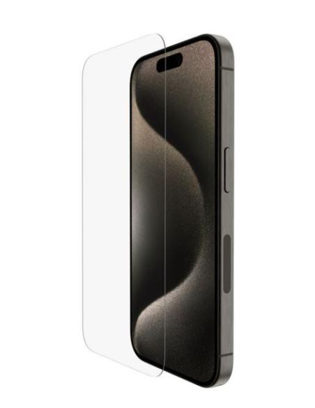 PROTECTOR BELKIN CRISTAL TEMPLADO SCREENFORCE PARA IPHONE 15 PRO