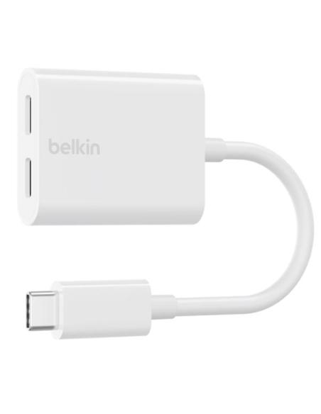 ADAPTADOR BELKIN USB-C MACHO / 2X USB-C HEMBRA