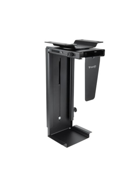SOPORTE CPU TOOQ ESCRITORIO/PARED TQMUD01 BLACK