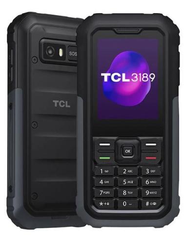 TELEFONO MOVIL TCL SENIOR 2.4 RUGGED IP68 GREY