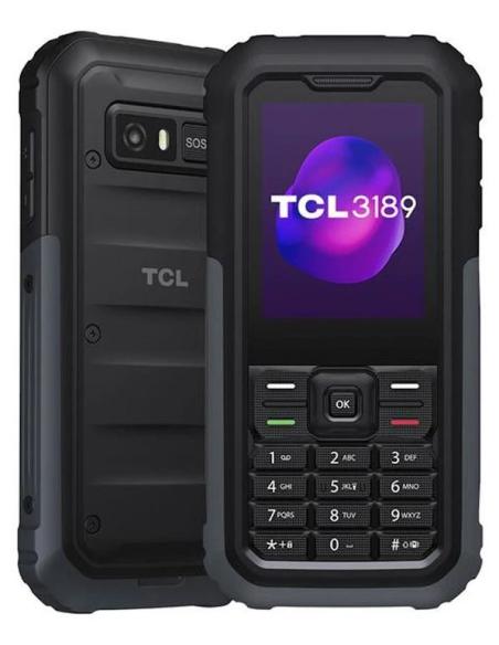 TELEFONO MOVIL TCL SENIOR 2.4 RUGGED IP68 GREY