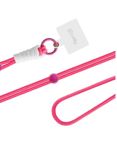 CORDON UNIVERSAL CELLY PINK PARA FUNDA SMARTPHONE