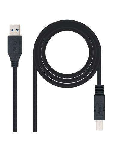 CABLE NANOCABLE USB 3.0 MACHO / USB B MACHO 2M
