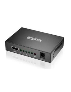 MULTIPLEXOR APPROX HDMI 4 PUERTOS BLACK