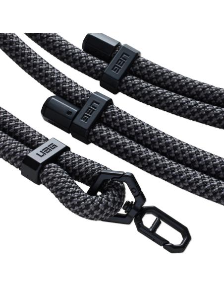 CORDON UNIVERSAL UAG CIVILAN CRUZADO GRUESO GRAPHITE/BLACK PARA FUNDA SMARTPHONE