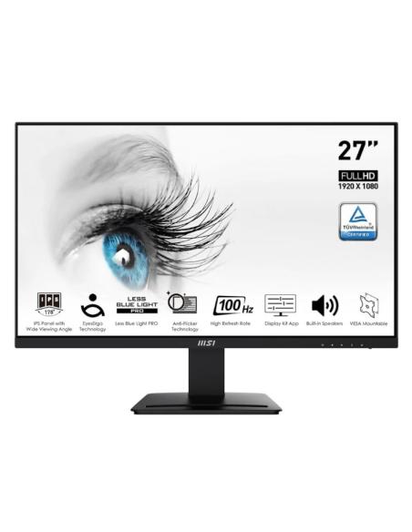 MONITOR MSI 27 IPS FHD MP273A 1920X1080 5MS VGA HDMI DP MM BLACK