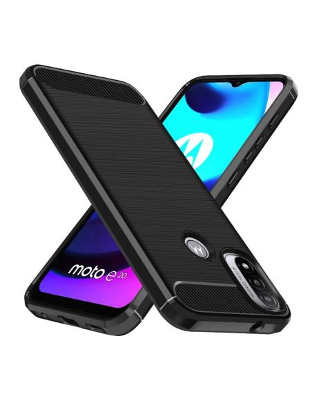 FUNDA MOVIL BACK COVER HT RUGGED BLACK MOTOROLA E20 / E30 / E40