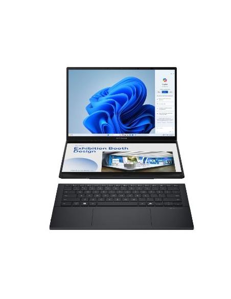 PORTATIL ASUS ZENBOOK DUO UX8406CA-PZ152W CORE ULTRA 9 285H 32GB 1TB SSD 14 OLED W11 BLACK