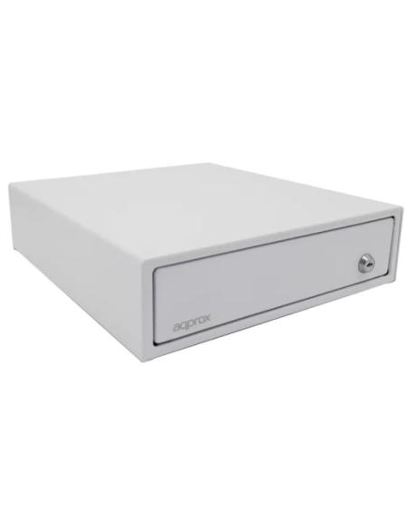 CAJON PORTAMONEDAS APPROX 33.5CM AUTOMATICO 4+4 WHITE