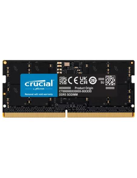 MODULO DDR5 16GB BUS 5600 CRUCIAL CL46 SODIMM