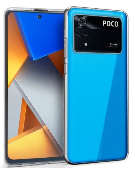 FUNDA MOVIL BACK COVER COOL SILICONA TRANSPARENTE XIAOMI POCO M4 PRO 4G