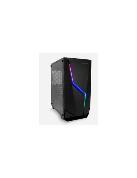 CAJA MEDIATORRE MATX COOLBOX DEEPGAMING M235 USB 3.0 RGB BLACK