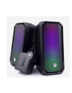 ALTAVOCES COOLBOX DEEPGAMING R205 PC 2.0 6W USB RGB BLACK