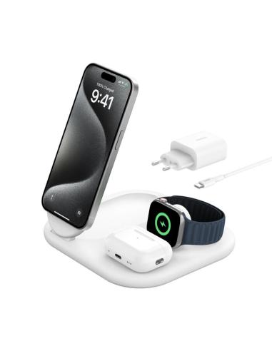 BASE DE CARGA BELKIN CHARGE 3 EN 1 QI2 BOOST...
