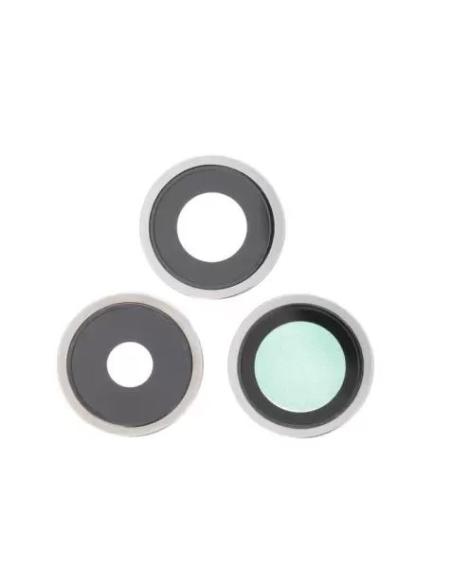 LENTES CAMARA TRASERA PARA IPHONE 15 PRO EMBELLECEDOR WHITE