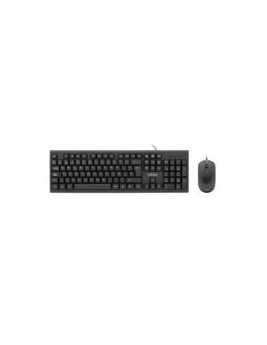 TECLADO + MOUSE NILOX NXKME000005 USB BLACK