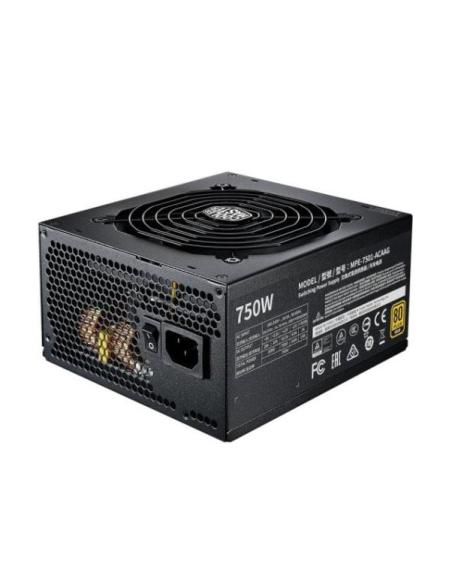 FUENTE DE ALIMENTACION ATX 750W COOLER MASTER MWE PFC ACTIVO 80+ GOLD MODULAR