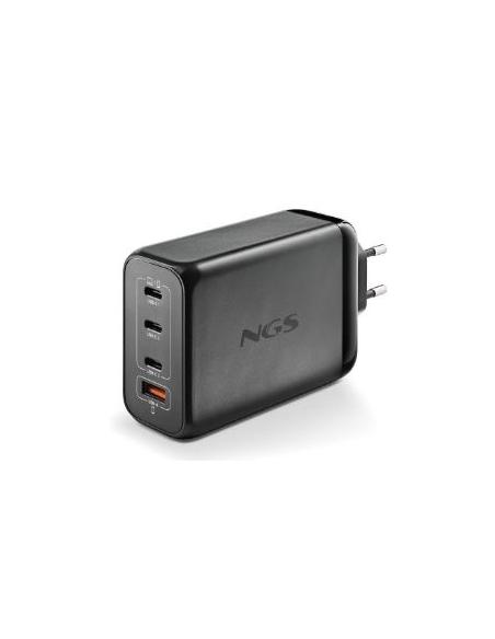 CARGADOR USB NGS BUD 240W GAN USB + 3XUSB-C BLACK