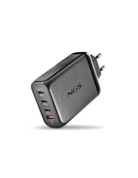 CARGADOR USB NGS BUD 140W GAN USB + 3XUSB-C BLACK