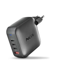 CARGADOR USB NGS BUD 165W GAN USB + 3XUSB-C BLACK