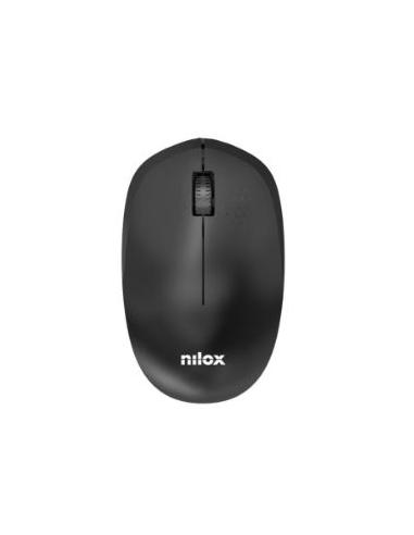 MOUSE NILOX WIRELESS 1000DPI 3 BOTONES BLACK