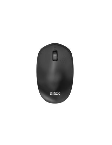MOUSE NILOX WIRELESS 1000DPI 3 BOTONES BLACK