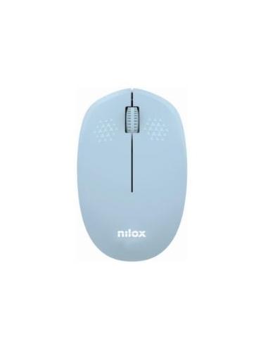MOUSE NILOX WIRELESS 1000DPI 3 BOTONES BLUE