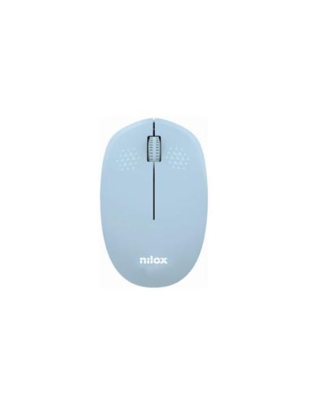 MOUSE NILOX WIRELESS 1000DPI 3 BOTONES BLUE