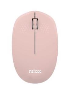 MOUSE NILOX WIRELESS 1000DPI 3 BOTONES PINK