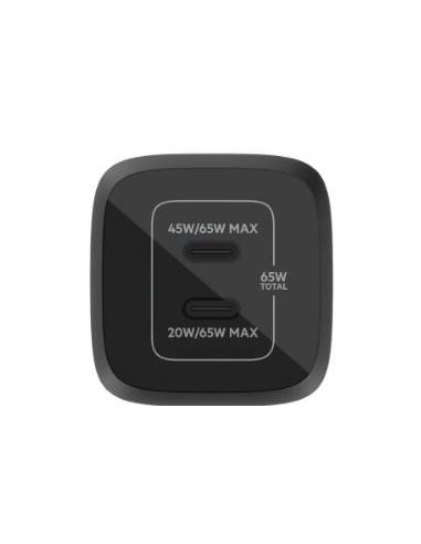CARGADOR 2XUSB-C BELKIN 65W BLACK
