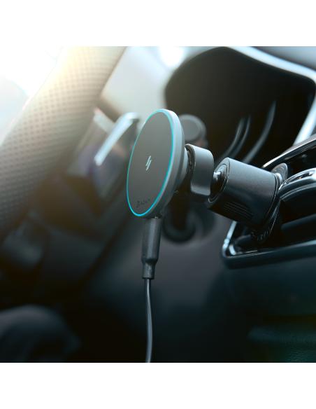 SOPORTE COCHE UNIVERSAL ADAM CQ1 MAGNETICO QI2 REJILLA BLACK